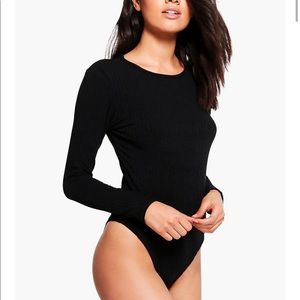 Rib knit bodysuit